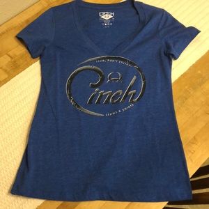 Cinch blue v-neck!
